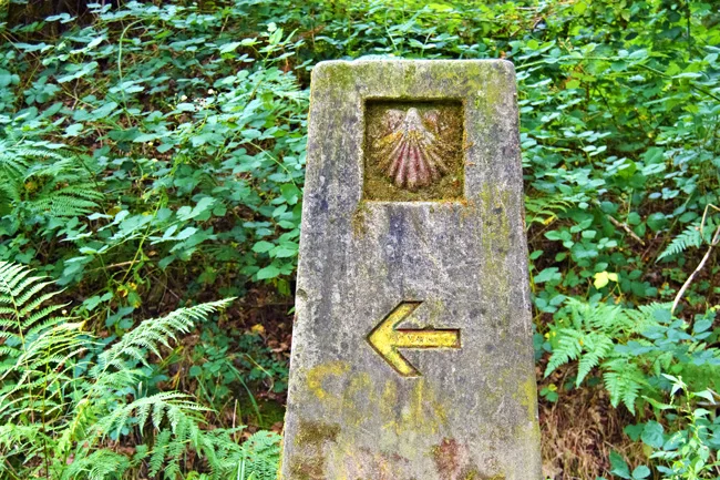 Alter Jakobswegweiser