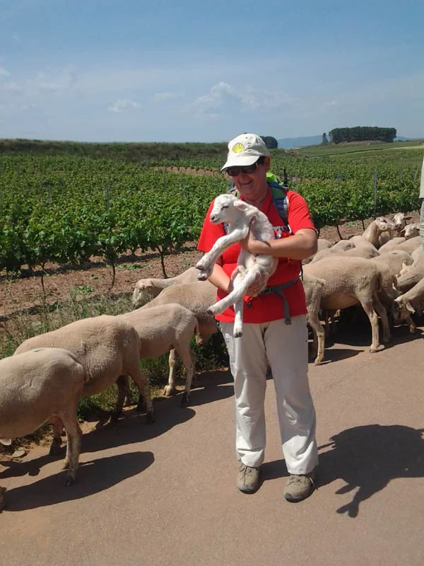 Freundliche Begegnungen auf dem Camino