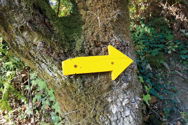 Hier gehts nach Santiago