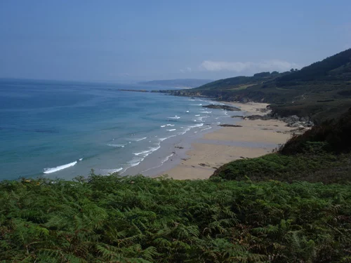 Küstenpanorama bei Corme