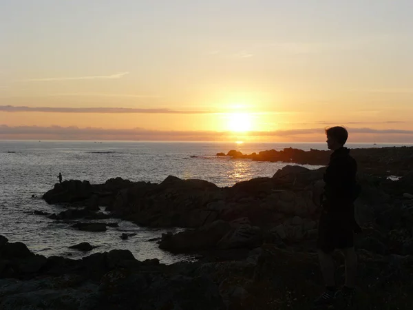 Sonnenuntergang am Meer