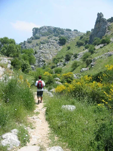 Wanderweg in der Sierra Subbetica